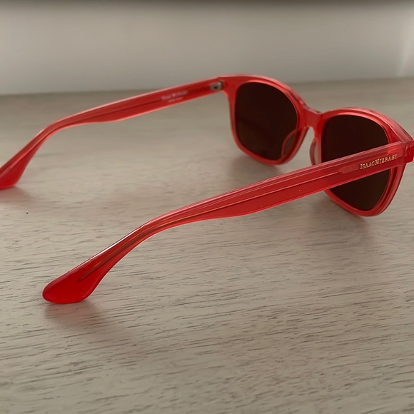 Isaac Mizrahi red/orange sunglasses main image 5